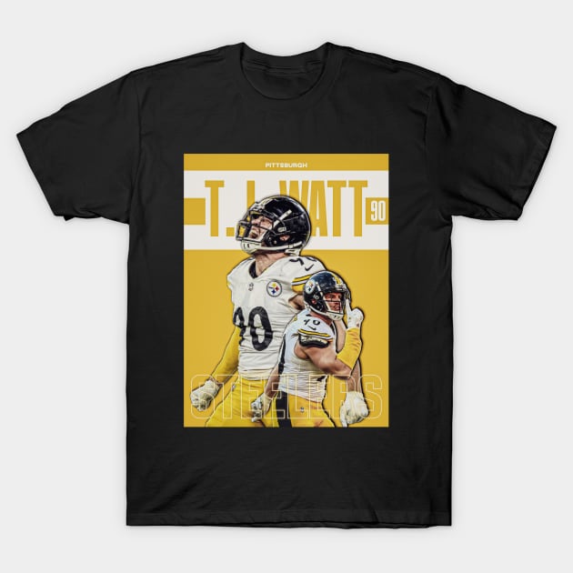 TJ Watt S-90 T-Shirt by NFLapparel